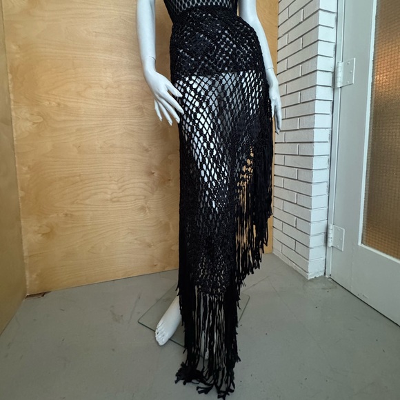 Stunning crochet scarf /wrap dress - Picture 6 of 10